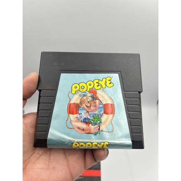 Popeye Game (Atari 5200, 1983) CIB Complete In Box Excellent - Picture 5 of 16